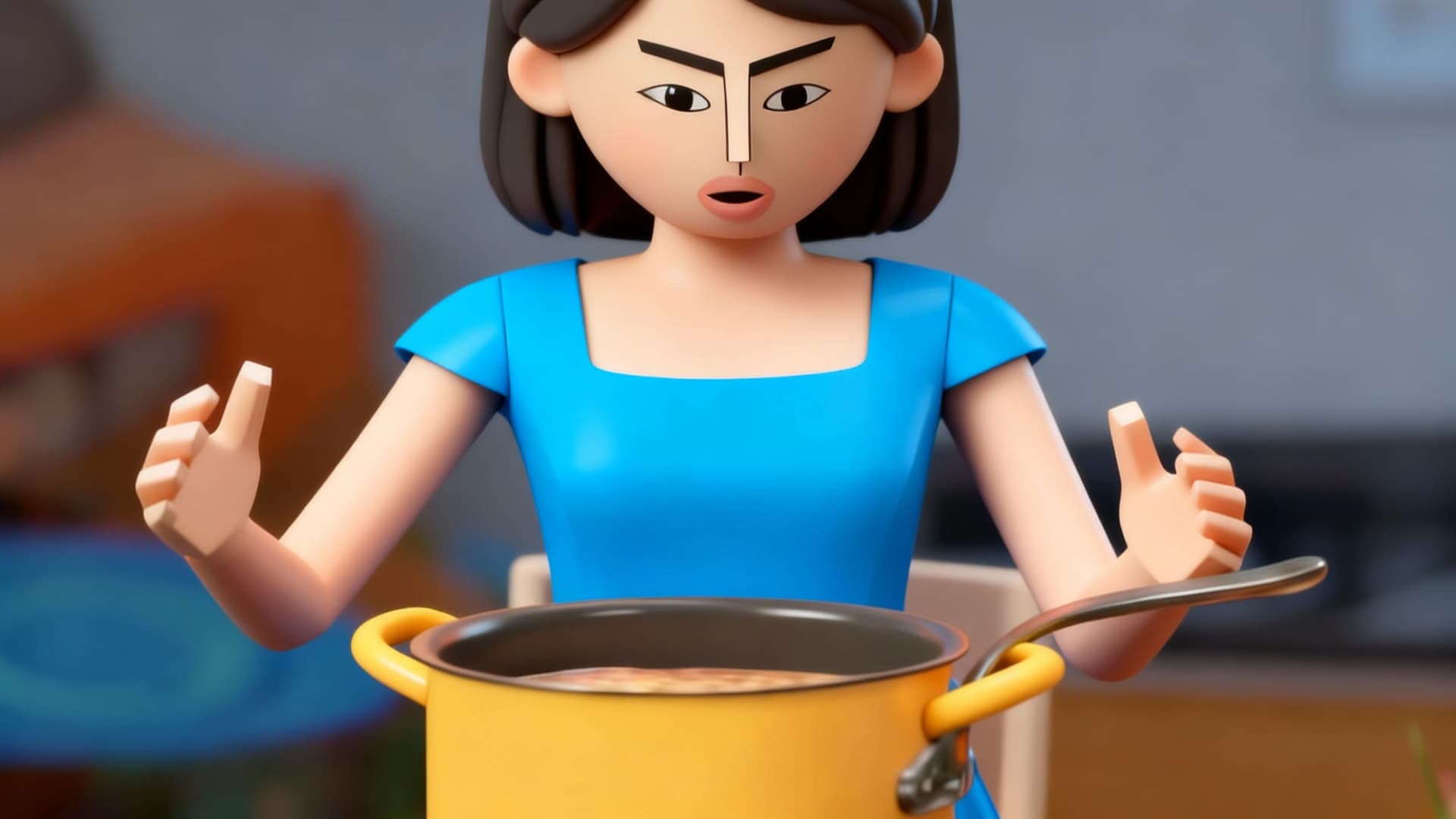 抽象泡面创意